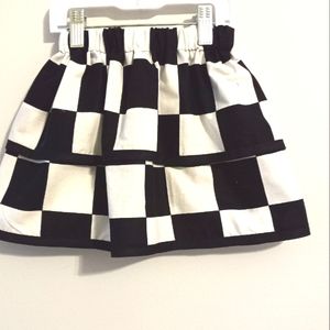 Little Girls Check Skirt